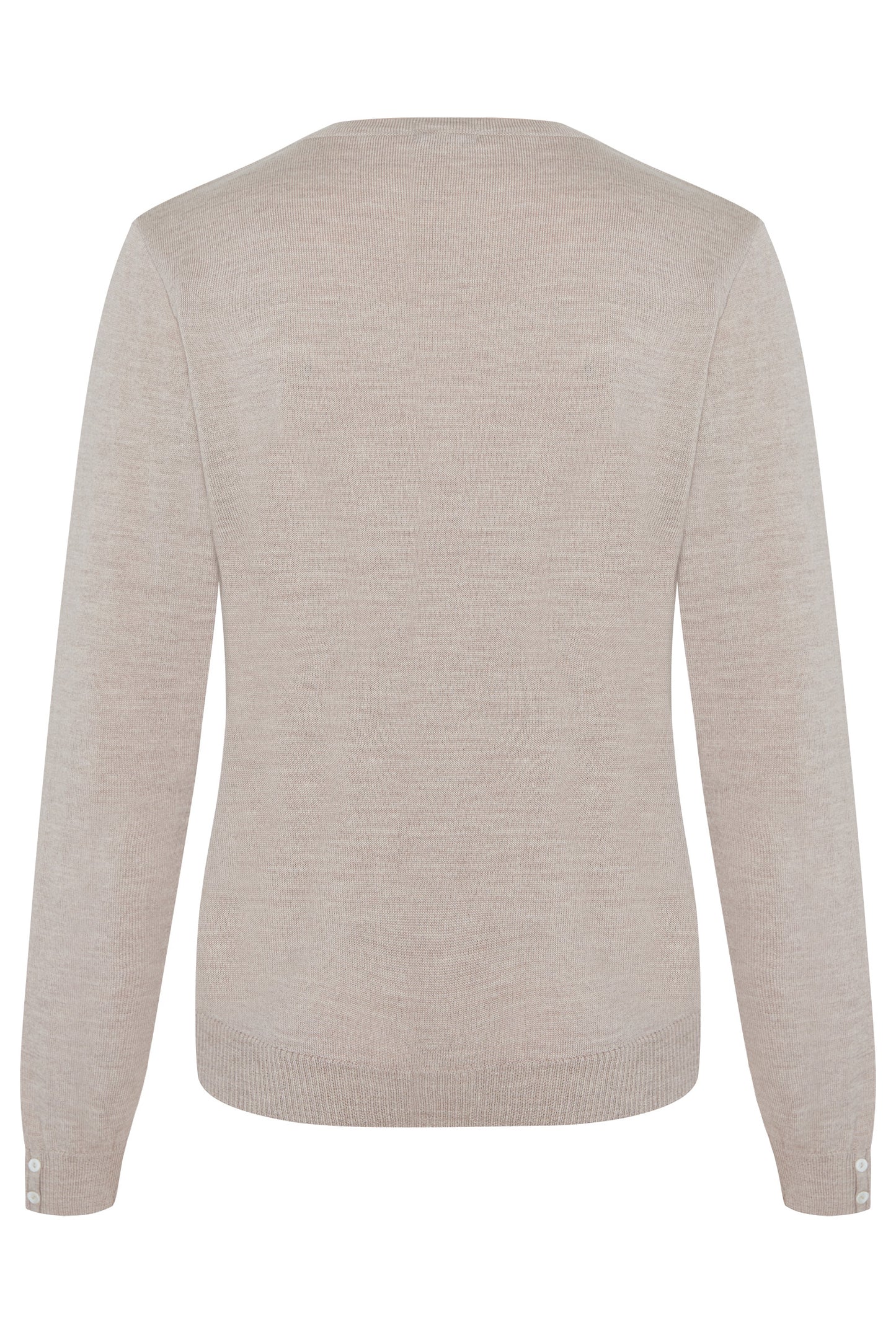 Schlichter V-Pullover