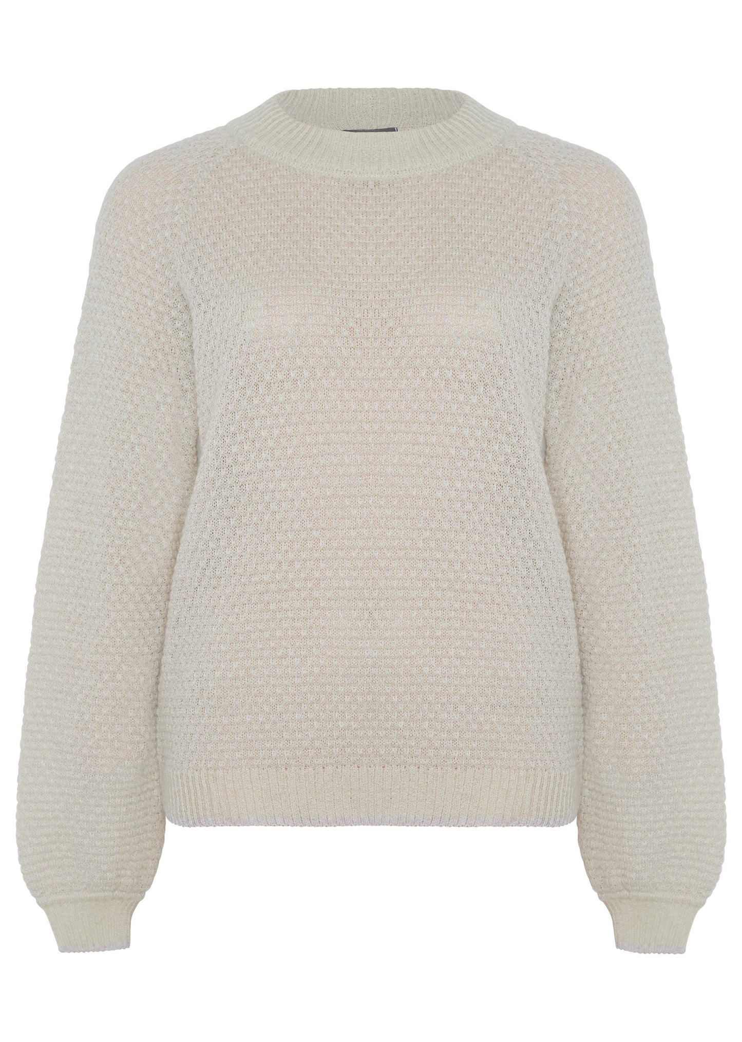Lässiger Mohair Raglanpullover