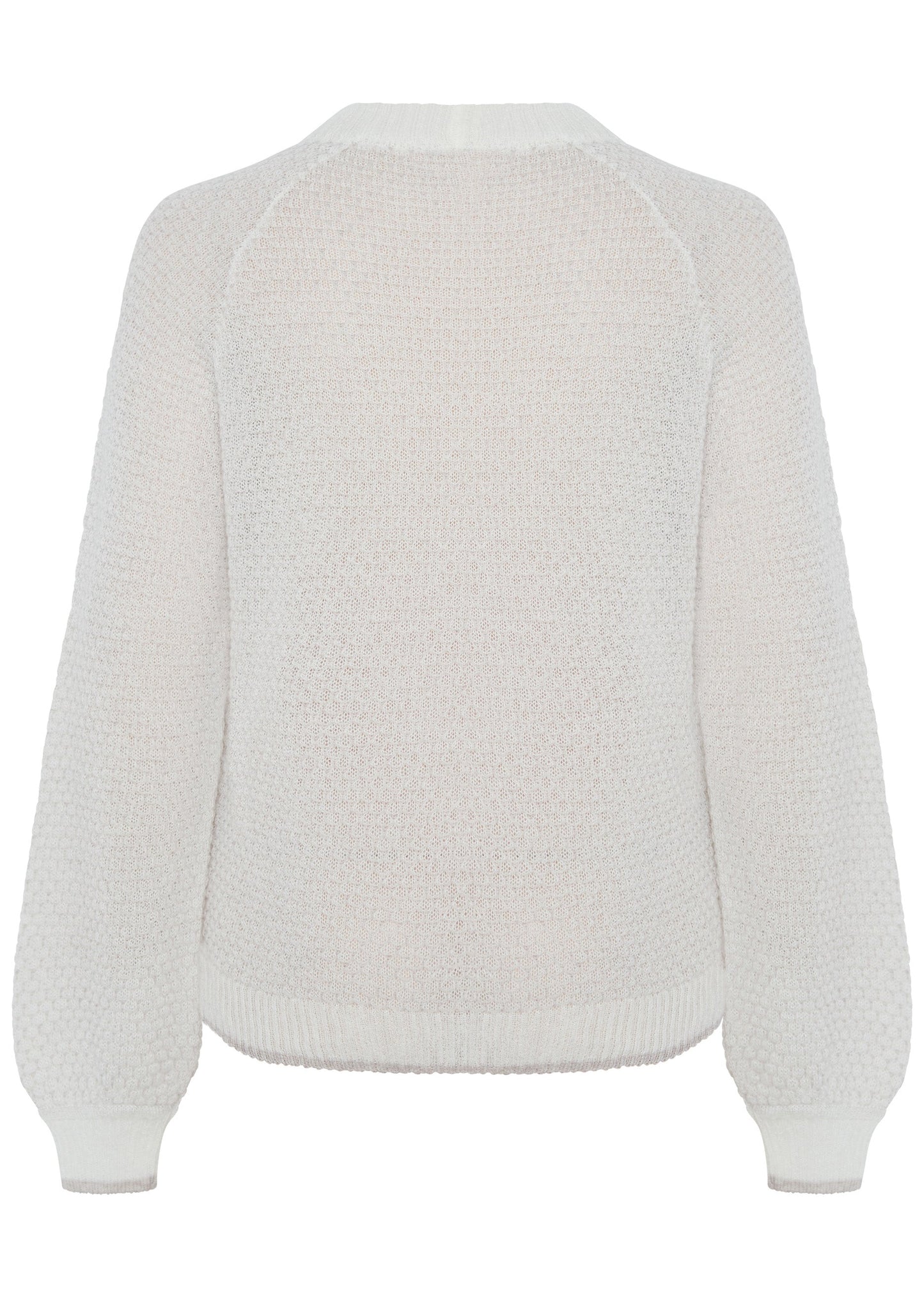 Lässiger Mohair Raglanpullover