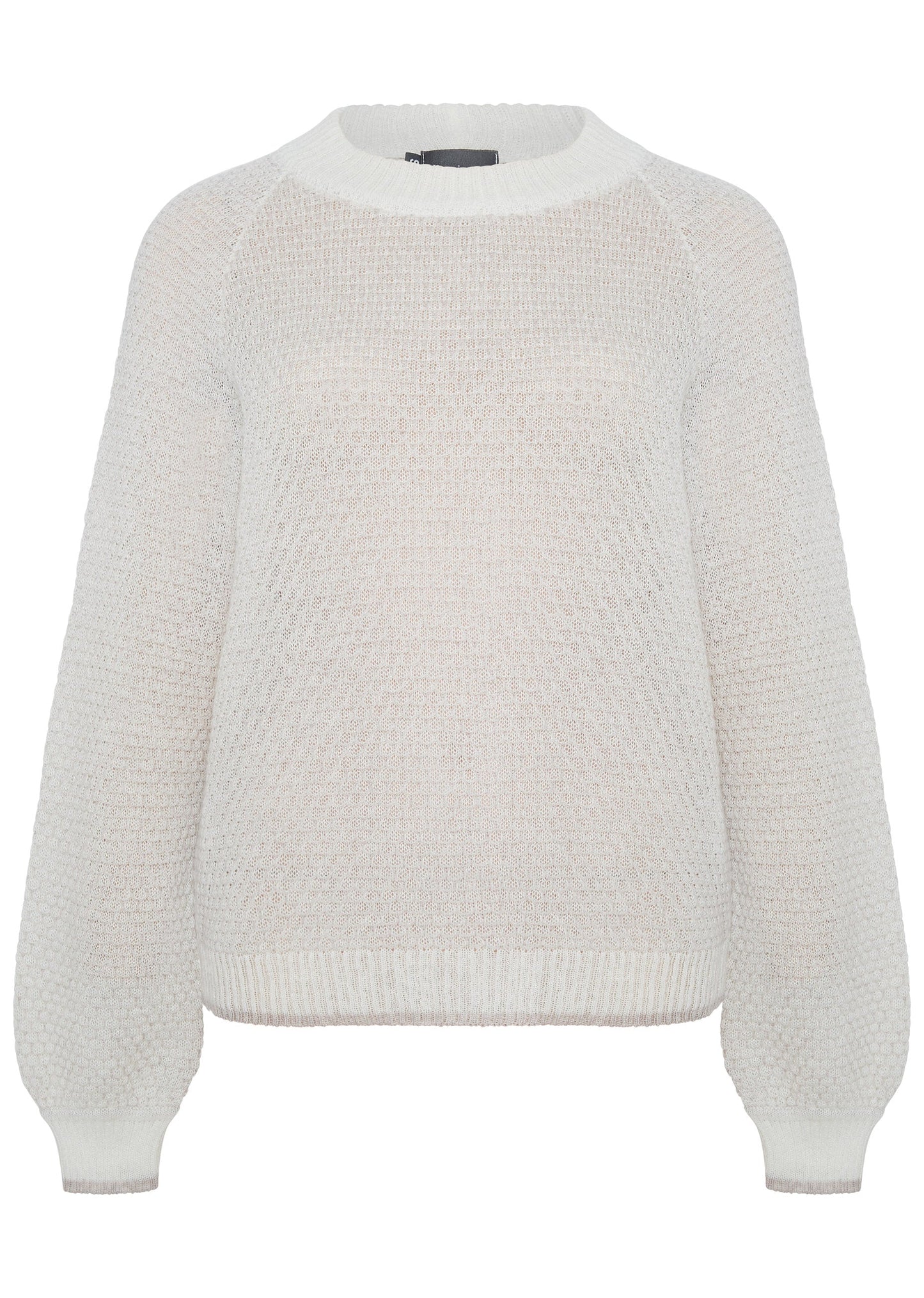Lässiger Mohair Raglanpullover