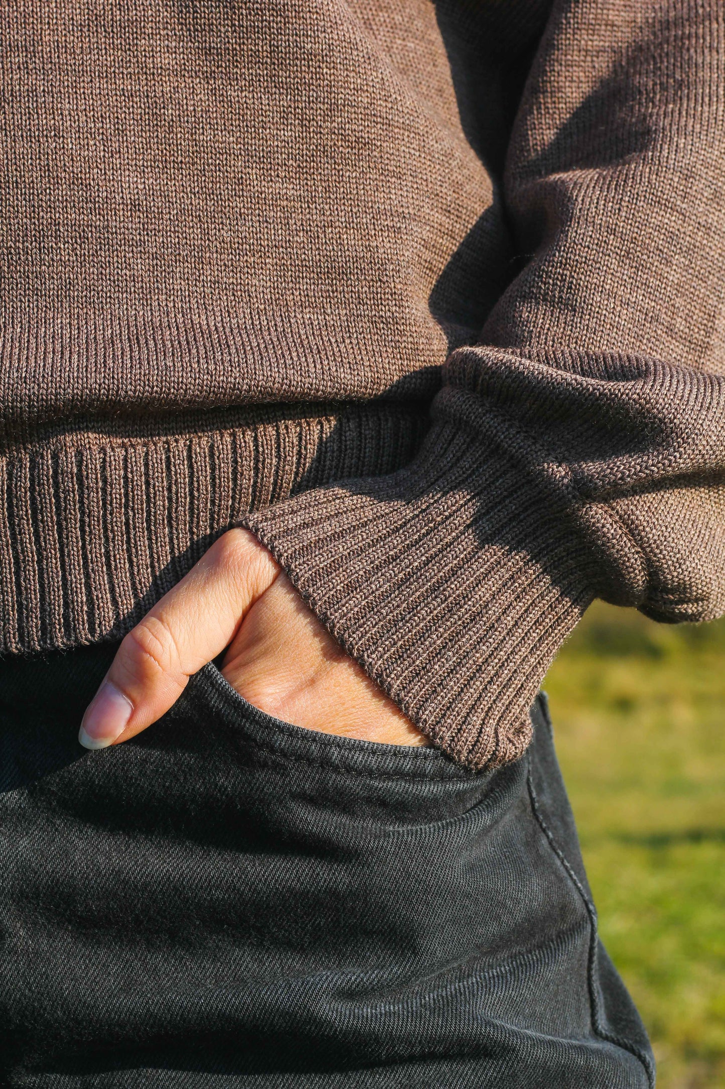 Rautenmuster Pullover