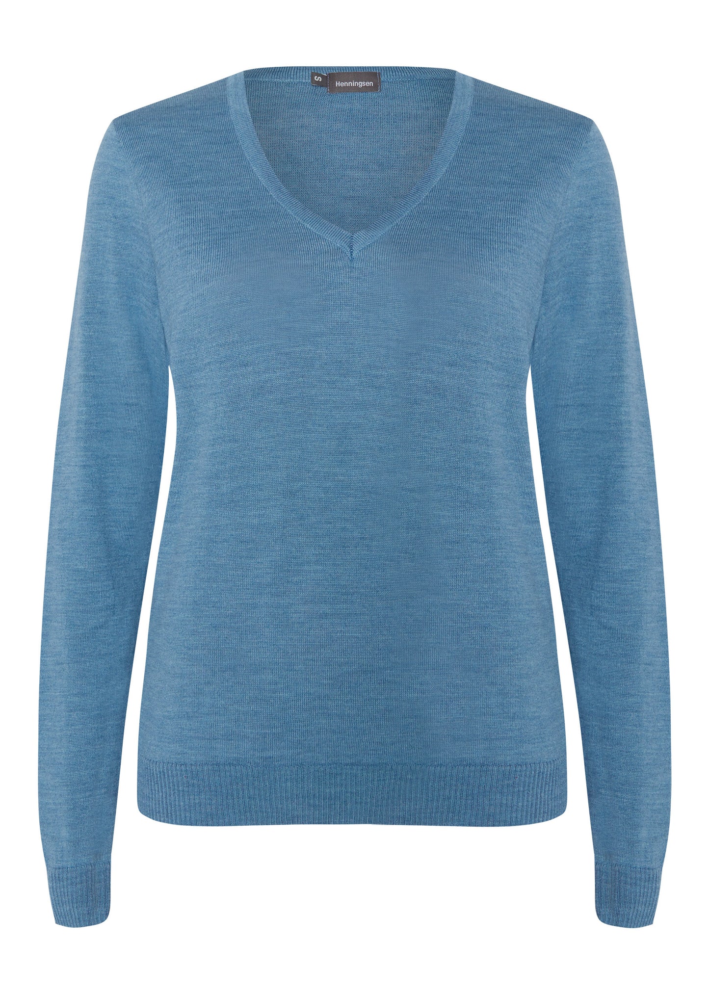 Schlichter V-Pullover