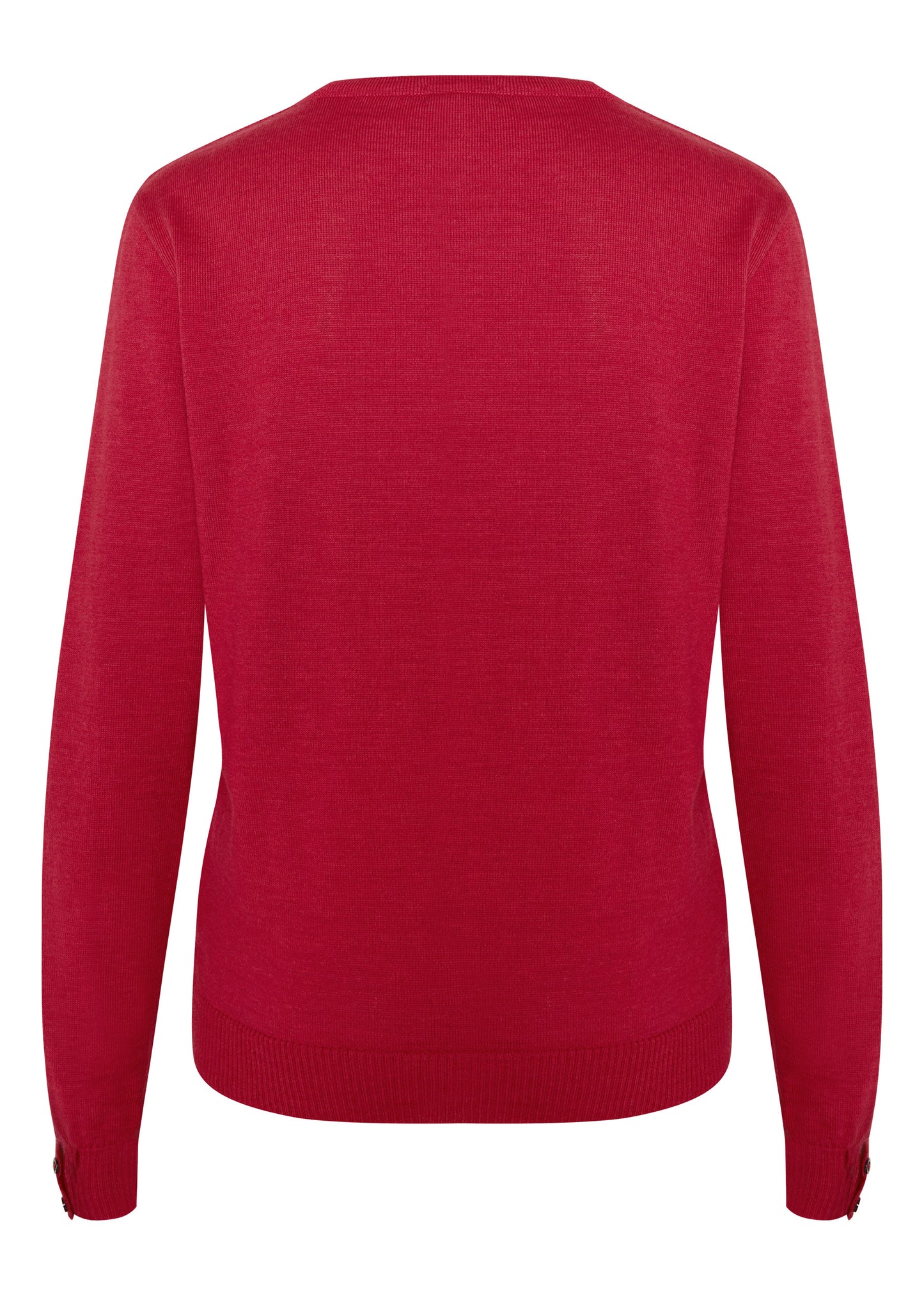 Schlichter V-Pullover