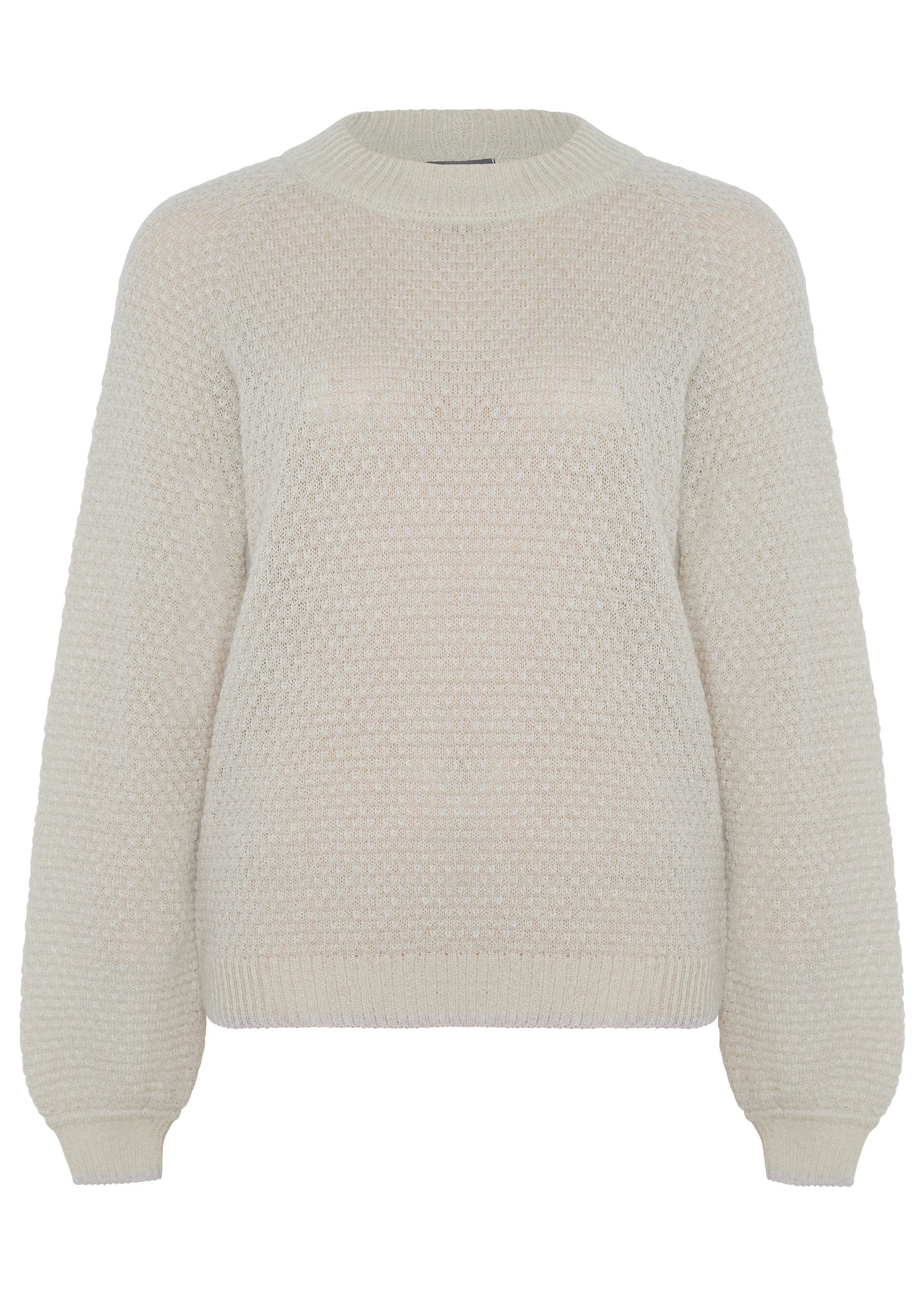 Lässiger Mohair Raglanpullover