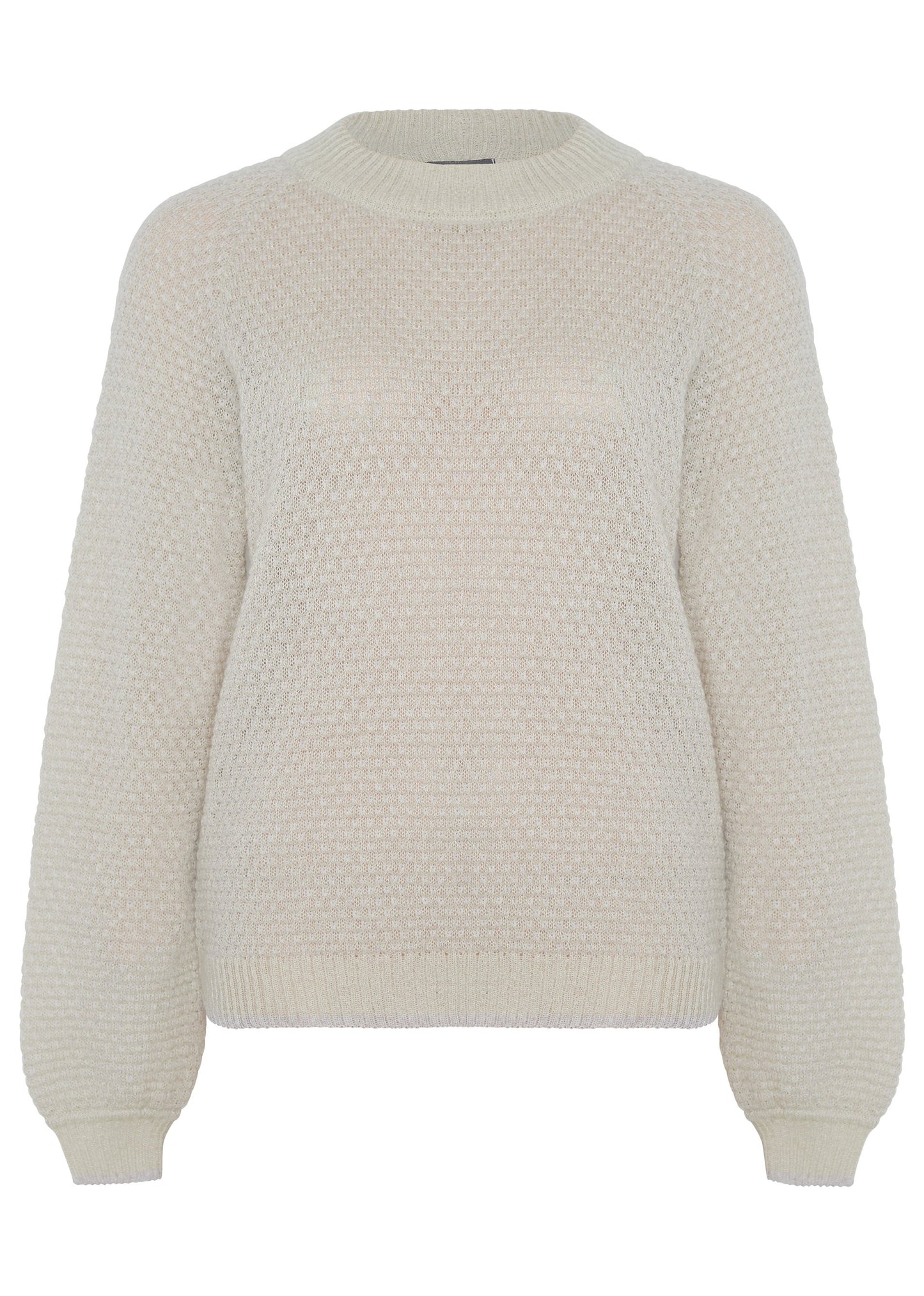 Lässiger Mohair Raglanpullover