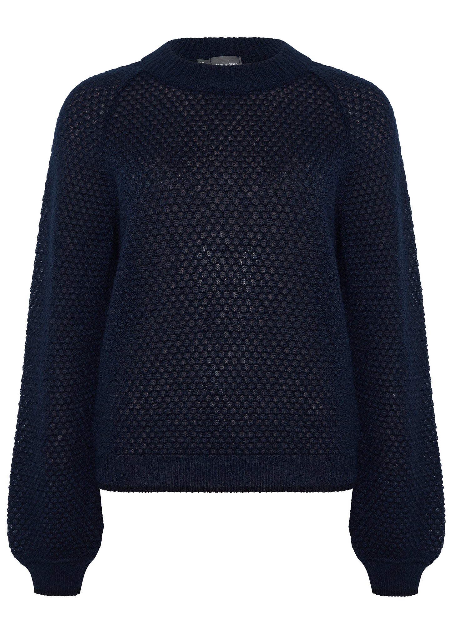 Lässiger Mohair Raglanpullover