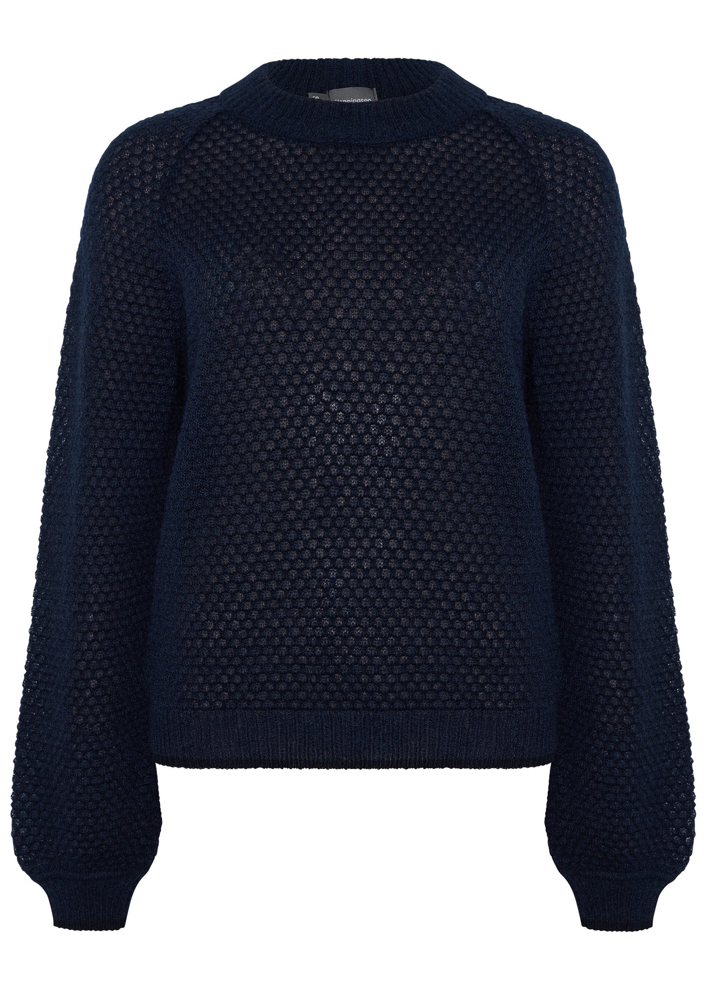 Lässiger Mohair Raglanpullover