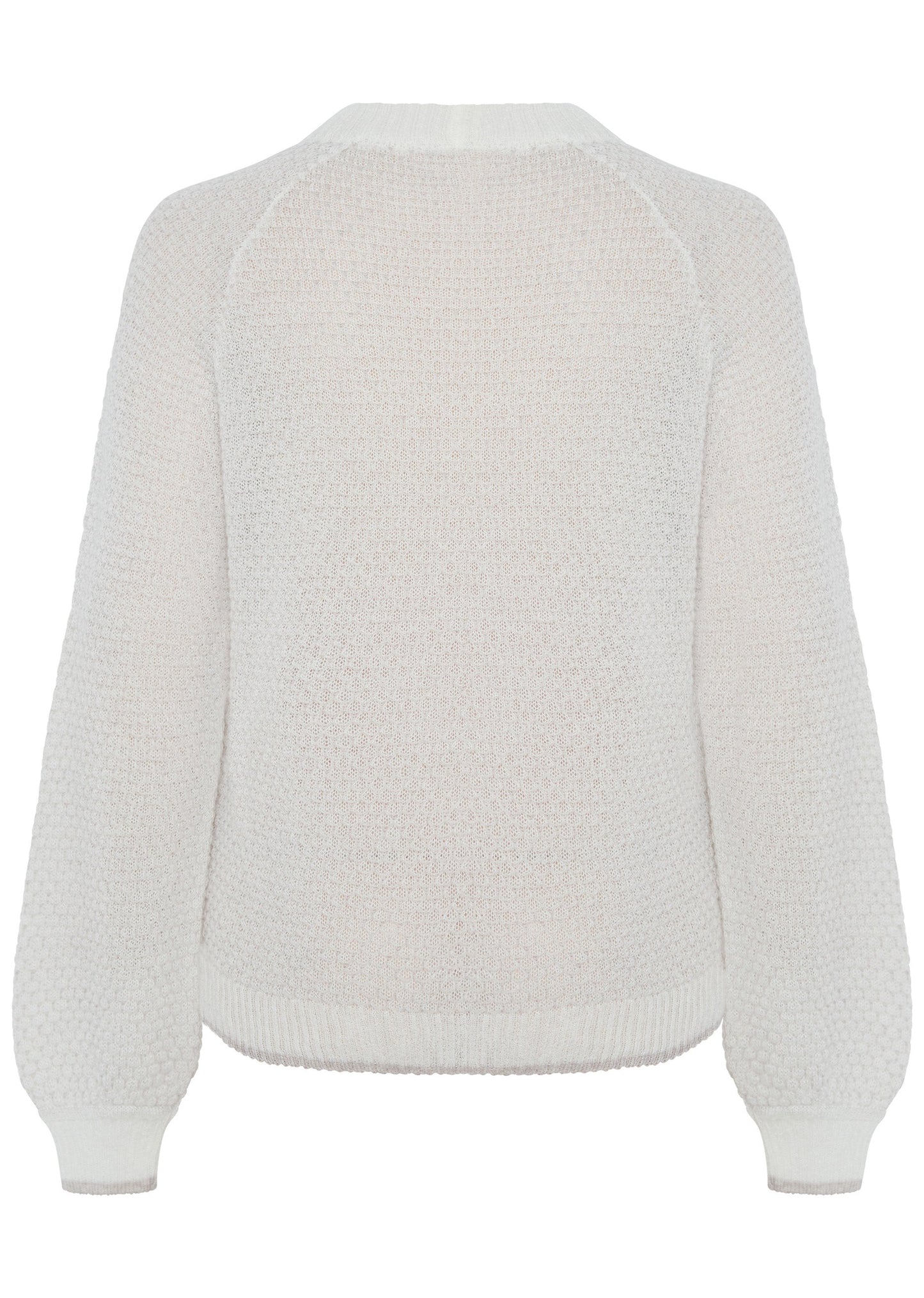 Lässiger Mohair Raglanpullover