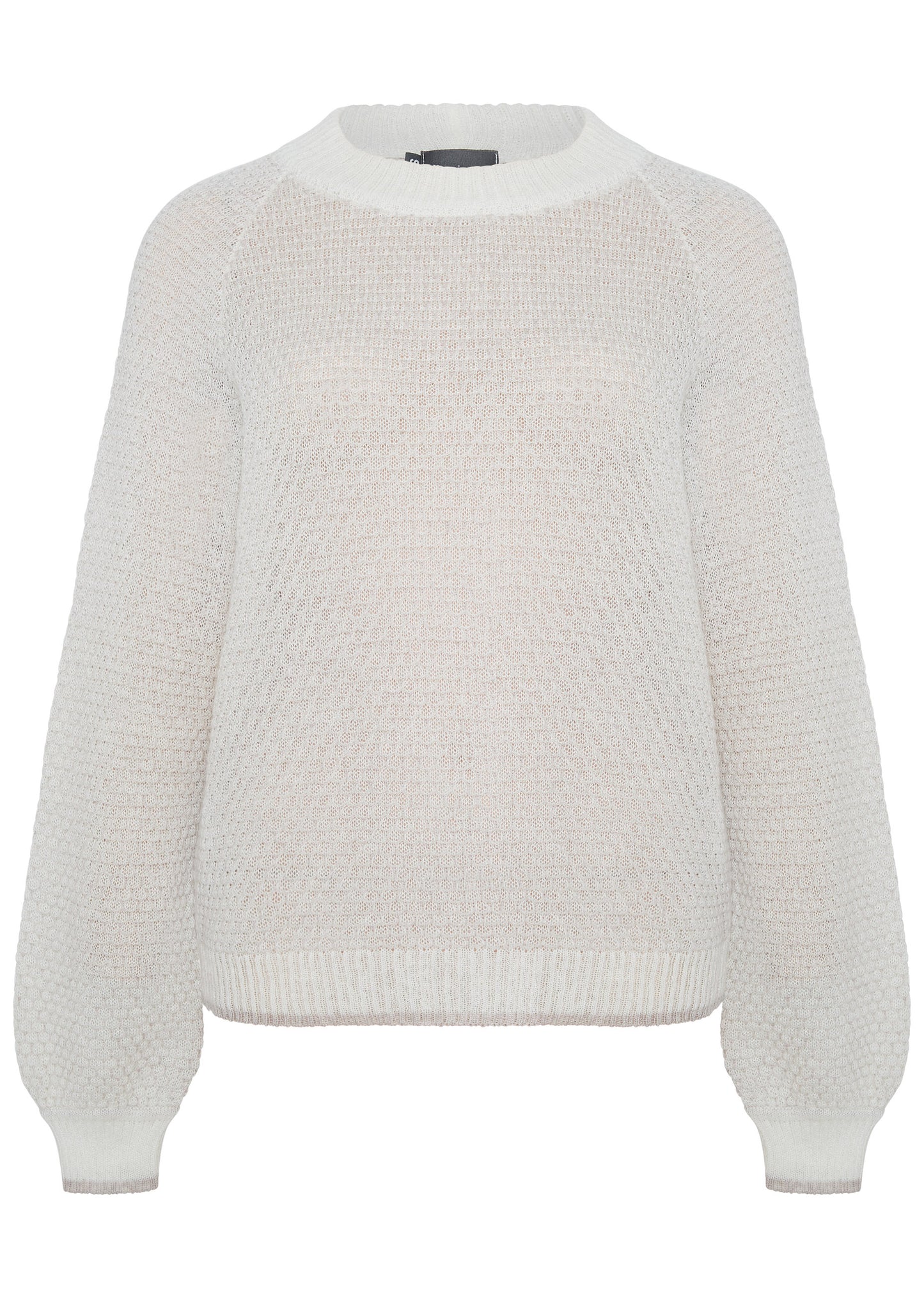 Lässiger Mohair Raglanpullover