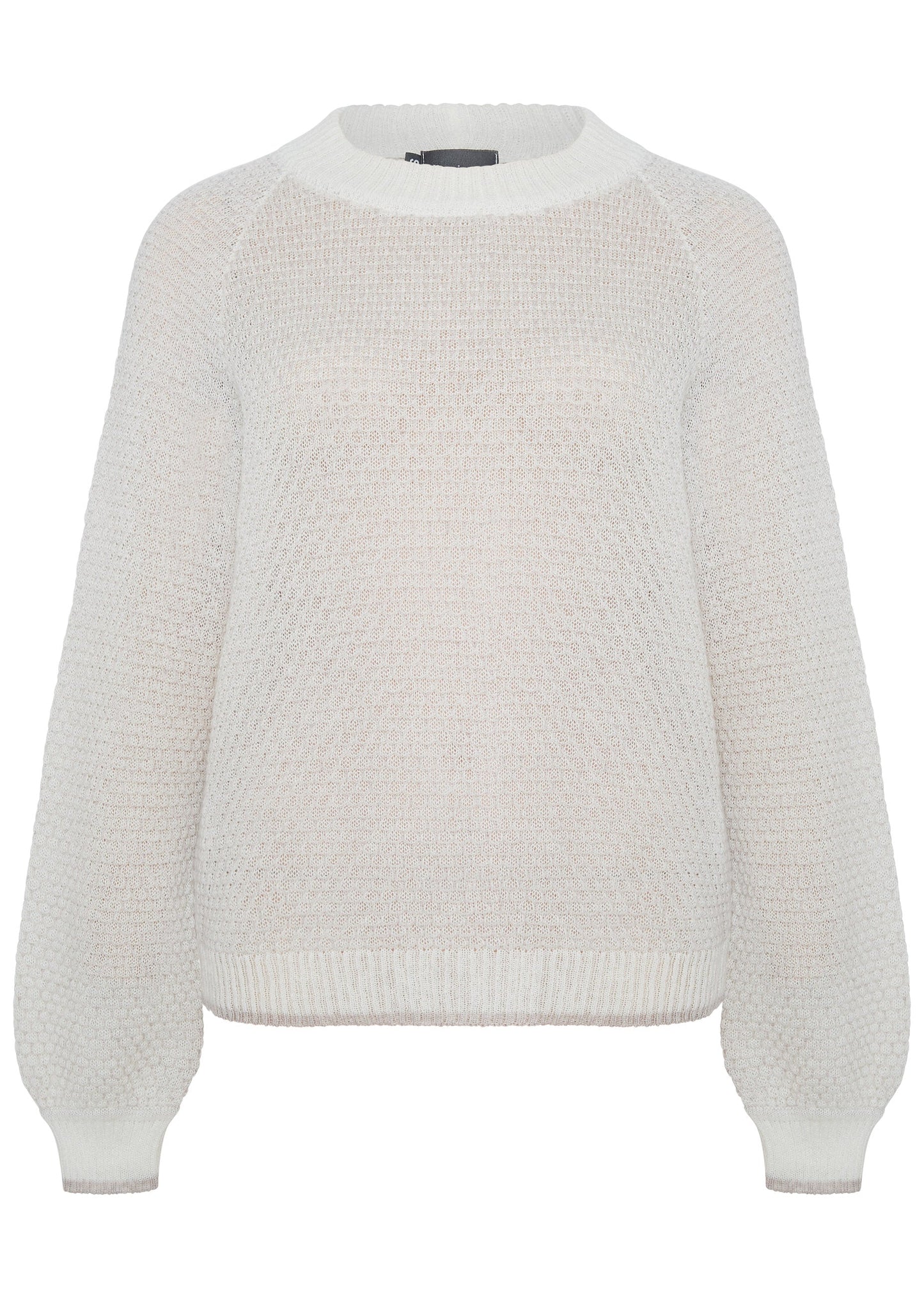 Lässiger Mohair Raglanpullover