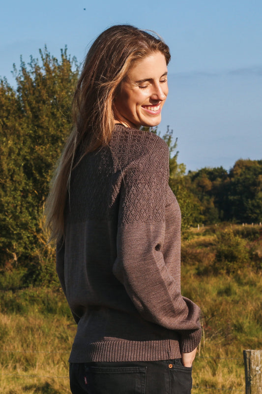 Rautenmuster Pullover